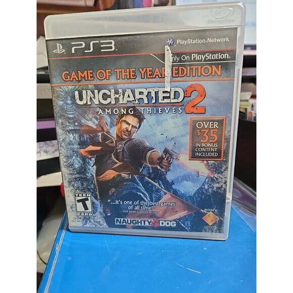 Uncharted 2 Among Thieves Game of the Year Edition GOTY Sony PlayStation 3 PS3 - Picture 1 of 4